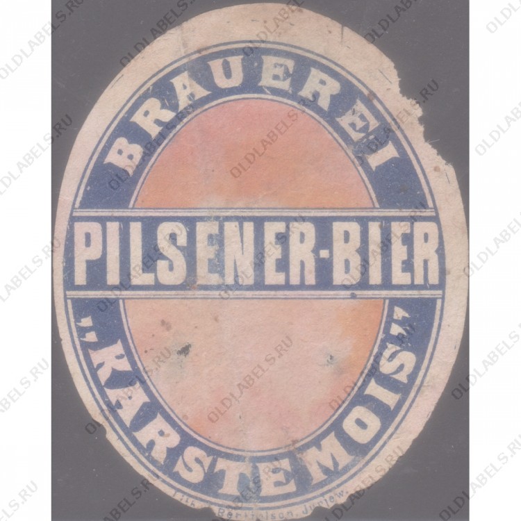 Карстемоис Pilsener-Bier Brauerei "Karstemois"
