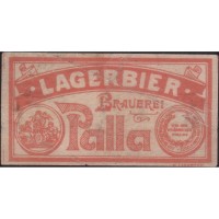 Палла Lagerbier Brauerei Palla (прямоугольн. красн)